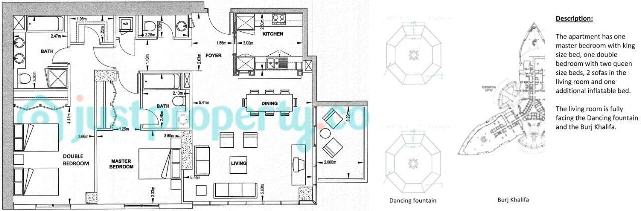 Elite Royal Apartment - Burj Residences T5 Platinum Дубай Экстерьер фото